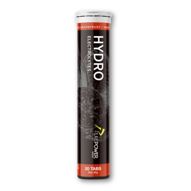 PurePower Hydro drikketabletter, s�d grape