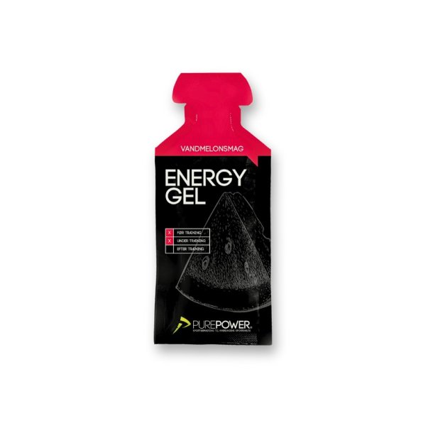Purepower Energy Gel, vandmelon, 40 gram