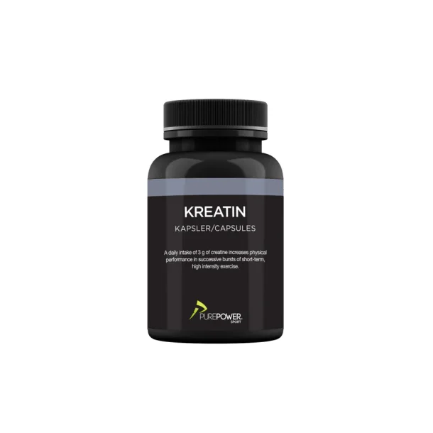 PurePower Kreatin kapsler, 120 stk.