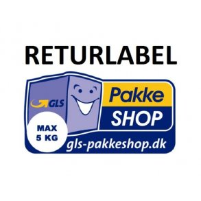 Returlabel GLS Pakkeshop