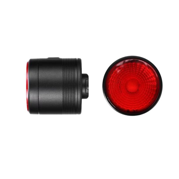 Smart og effektiv LED baglygte med USB opladning og bremselys. 100 lumen