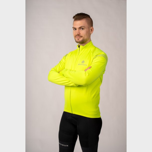 Ventoux Stretch cykeljakke, neon