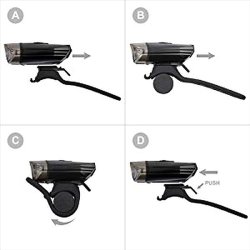 Ventoux SuperL Lava USB forlygte 300 lumen