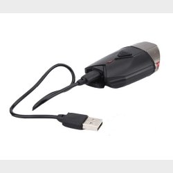Kompakt USB cykellygte med 300 effektive lumen