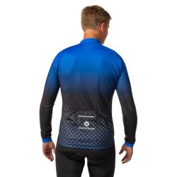 Ventoux Thermal Cycling Jersey LS, black/blue