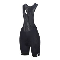 Ventoux Champion Bib Cycling Shorts, women, black/white