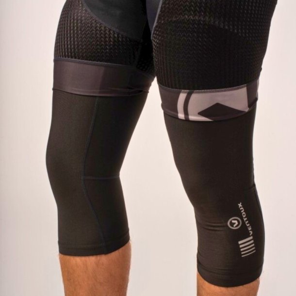 Ventoux Race Thermal knee warmers, black