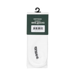Ventoux Bamboo Bike socks, white