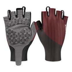 Ventoux Aero bike gloves, black/dark red
