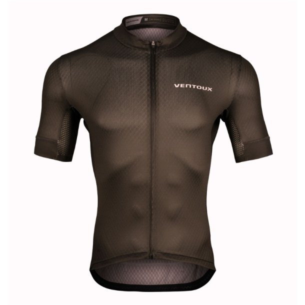 Ventoux Air Cycling Jersey, Mocca Brown