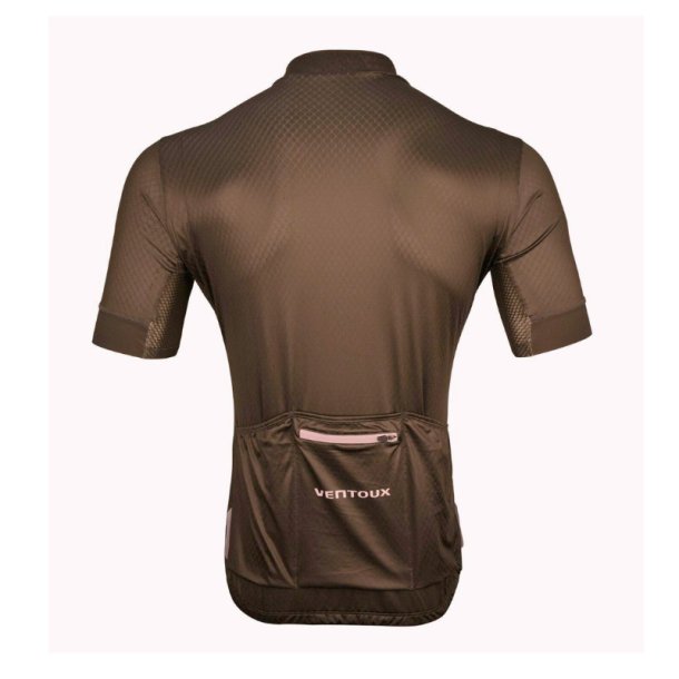 Ventoux Air Cycling Jersey, Mocca Brown