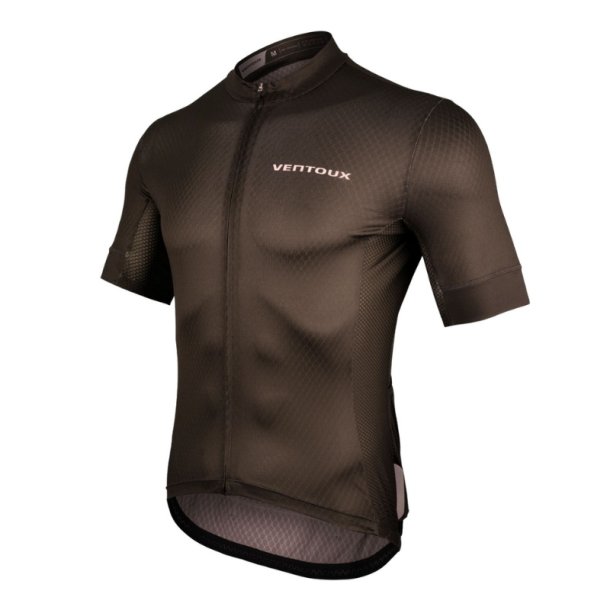 Ventoux Air Cycling Jersey, Mocca Brown