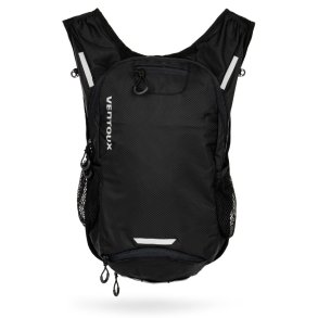 Ventoux cykelrygsk 24 liter, sort