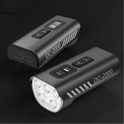 Super skarp High Power LED lygte (2000 effektive lumen) i aluminium. USB-C opladning. Skarp pris 