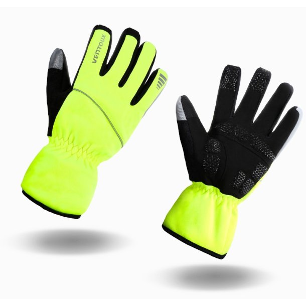 Ventoux Mistral handske + Heavy Duty skoovertrk, neon
