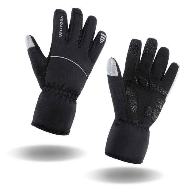 Ventoux Mistral handske + Heavy Duty skoovertr�k, sort