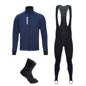 Ventoux Nordic vintercykelst (sort/mrkebl)