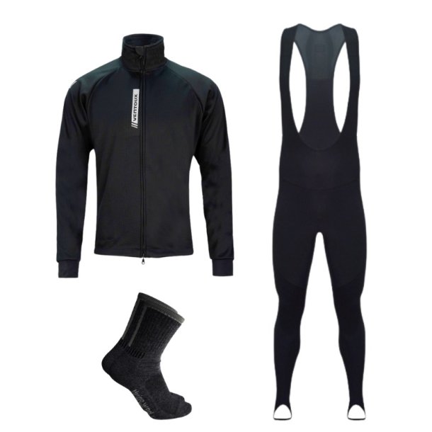 Ventoux Nordic vintercykels�t (sort/sort)