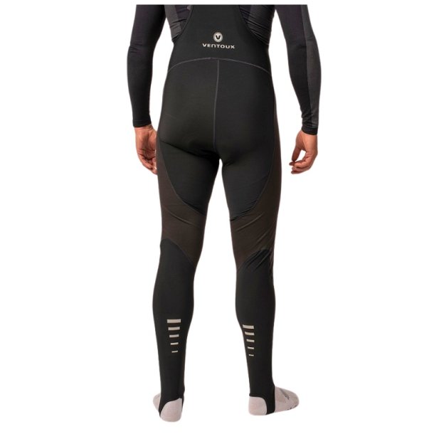 Vintoux New Nordic Wind Bib winter cycling tights, men