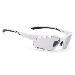 Ventoux Pro Vision cykelbrille, Fotochrome, mat hvid