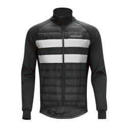 Ventoux Refleks cykeljakke, sort/s�lvgr�