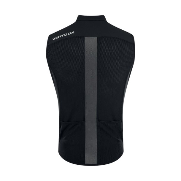 Ventoux Storm cycling vest, sort