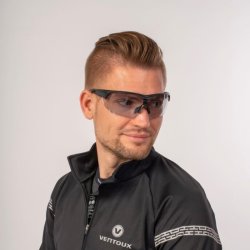 Ventoux Titan cykelbrille,  mat sort