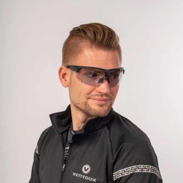Ventoux Titan cykelbrille,  mat sort