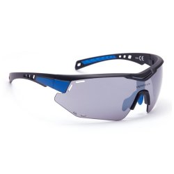 Ventoux Titan cykelbrille,  mat sort/navy bl�