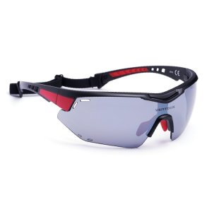 Ventoux Titan cykelbrille,  mat sort/rd