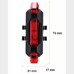 Ventoux USB micro baglygte, 15 lumens