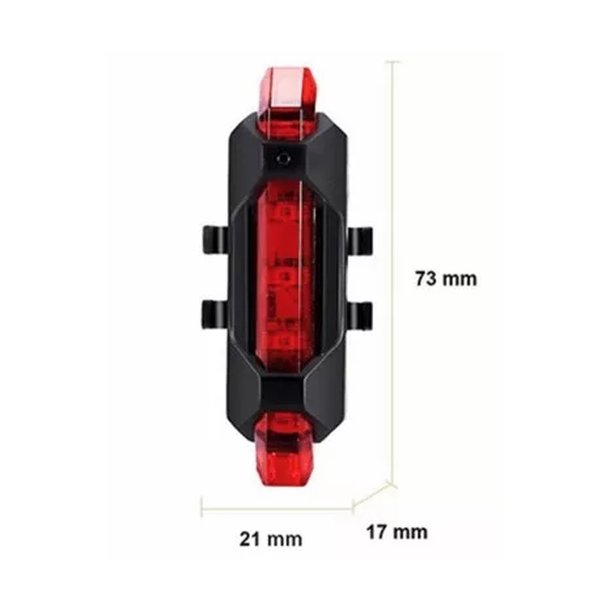 Ventoux USB micro baglygte, 15 lumens