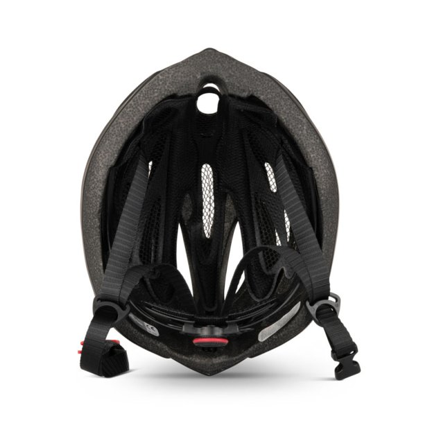 Ventoux Air cykelhjelm (mat sort metal) + Titan cykelbrille (sort/rd)