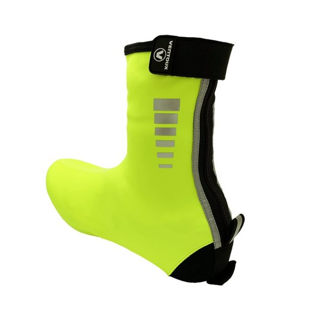 Ventoux Aqua Free skoovertr�k, neon + Storm II cykelhandske, neon