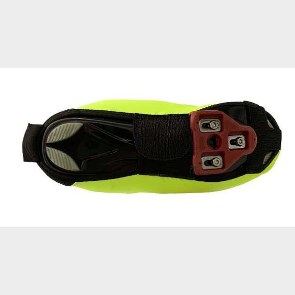 Ventoux Aqua Free skoovertr�k, neon + Storm II cykelhandske, neon