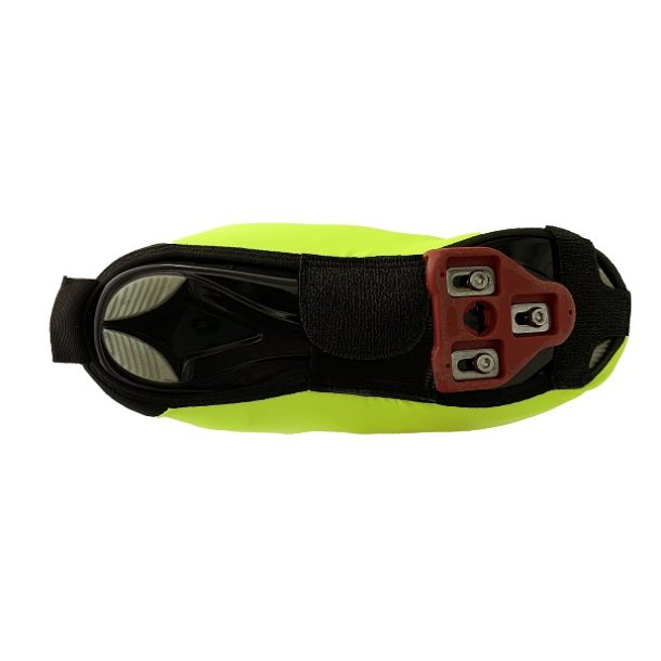 Ventoux Aqua Free skoovertr�k, neon + Storm II cykelhandske, neon