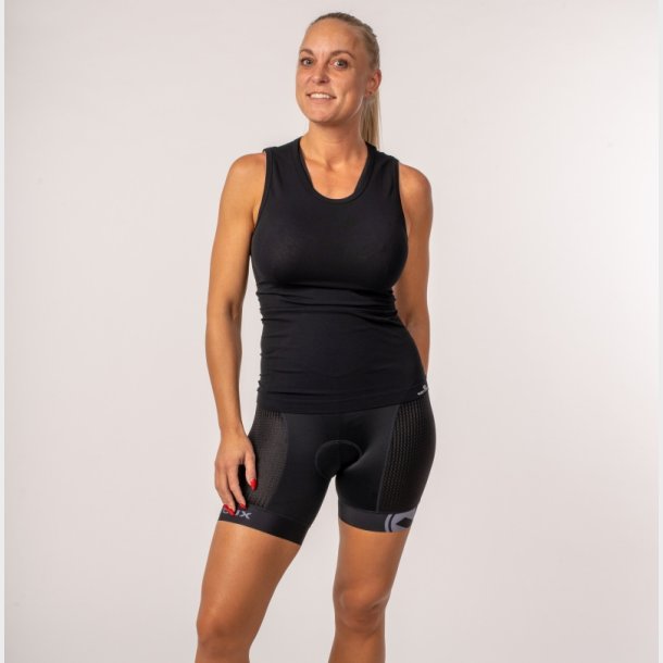 Ventoux Champion Bib Cycling Shorts, women, black/white
