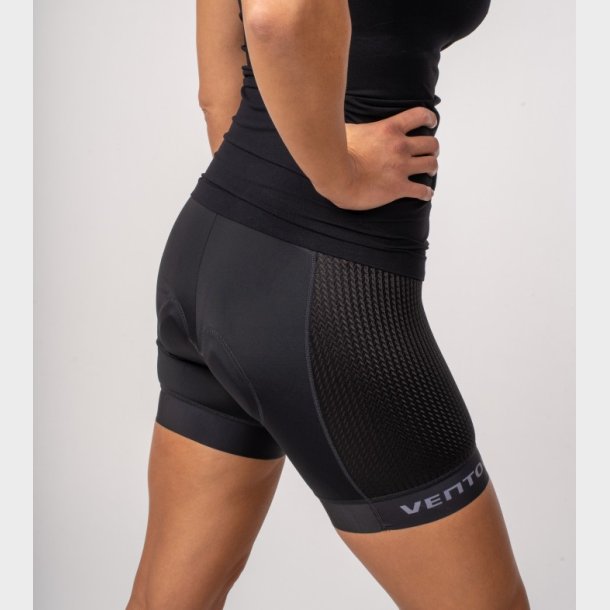 Ventoux Champion Bib Cycling Shorts, women, black/white