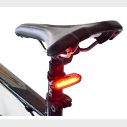 Ventoux USB High Power Alu forlygte 1200 lumen + Firebird kombi cykellygte
