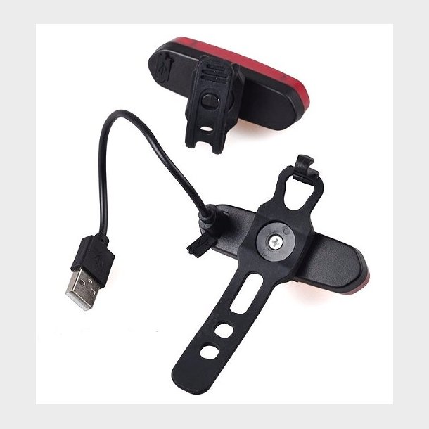Ventoux USB Firebird kombi for- og baglygte