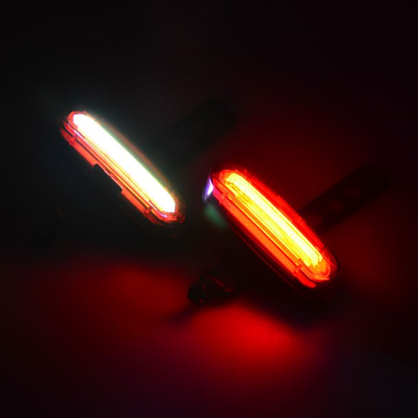 Ventoux USB High Power Alu forlygte 1200 lumen + Firebird kombi cykellygte