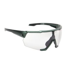 Ventoux Hero Photochromic cycling glasses, mat metalic green