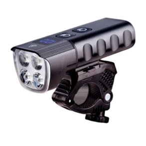 High Power LED lygte (1600 lumen) i aluminium. USB-C opladning. Skarp pris 