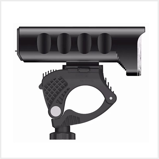 High Power LED lygte (1600 lumen) i aluminium. USB-C opladning. Skarp pris 