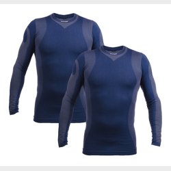 2-pak Ventoux Layer One LS svedundertr�je, navy bl�