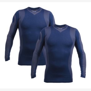 2-pak Ventoux Layer One LS svedundertr�je, navy bl�