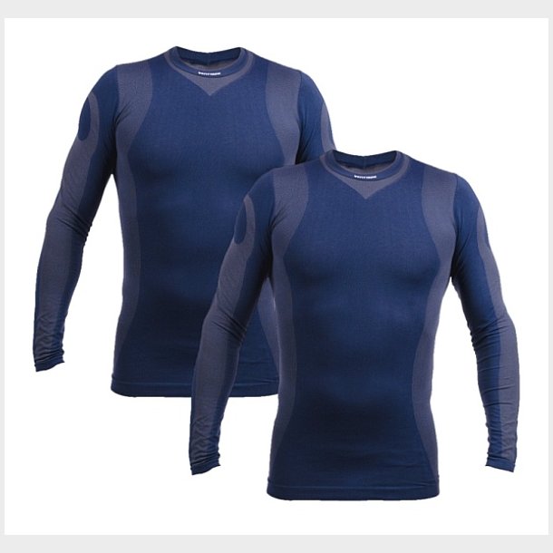 2-pak Ventoux Layer One LS svedundertr�je, navy bl�