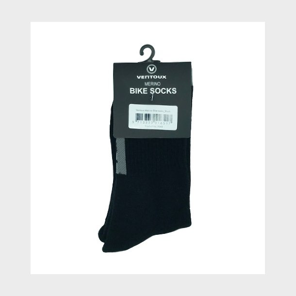 3-pak Ventoux Merino Bike Socks, sort