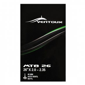 Ventoux MTB cykelslange, AUTO, 26 x 2.0 - 2.35