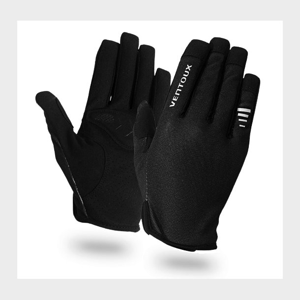 Ventoux Free Rider cycling gloves, black